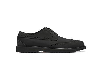Swims Barry Brogue Low Loafer in Black