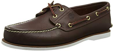 Timberland Men's Classic Two-Eyelet Rubber-Sole Boat Shoe
