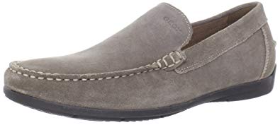 Geox U Siron A Mens Suede Leather Shoes/Loafers